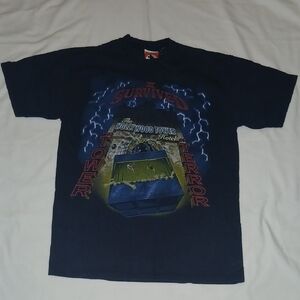 Vintage Black Tower of Terror Graphic T-Shirt Disney